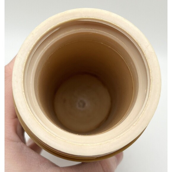 Vintage Aladdin Best Buy Wide Mouth 10 oz Thermos WM4020 Brown Plaid USA Used - Picture 5 of 5